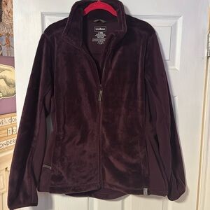 Full Zip Sherpa Micro Fleece Lined Jacket Coat